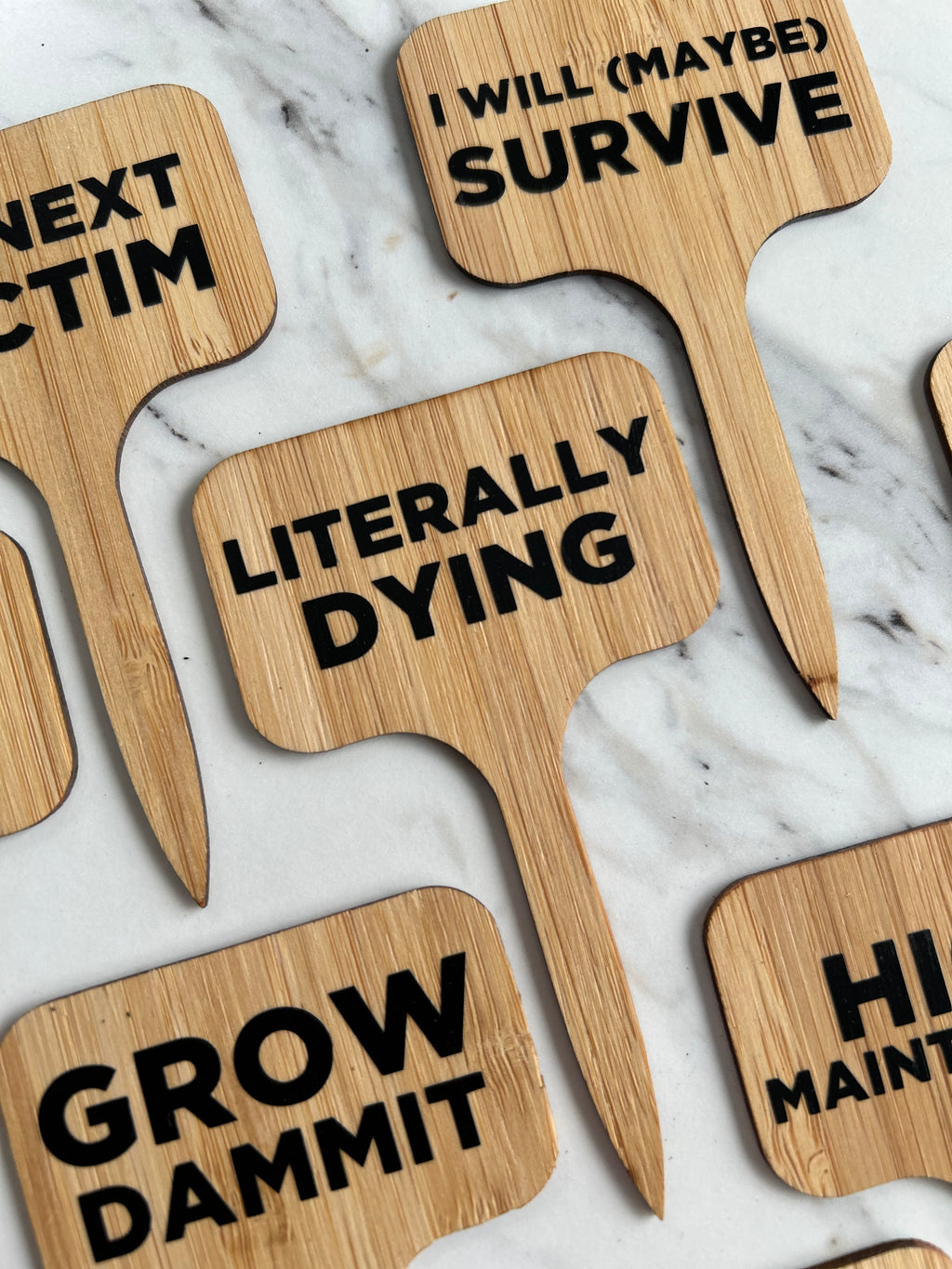 Literally Dying Plant Stake