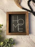 HOME Mini Sign